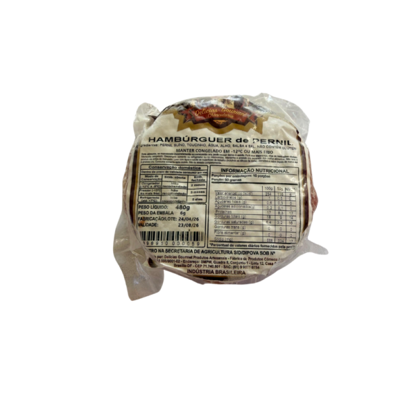 Hamburguer de Pernil