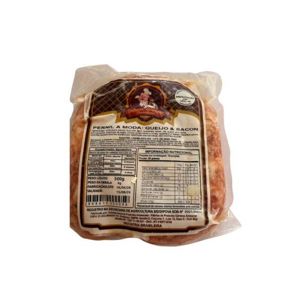 Linguiça à Moda Queijo e Bacon