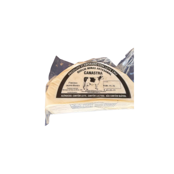 Queijo Minas Canastra Artesanal Eldorado com Leite Cru